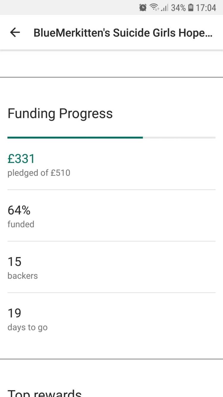 kickstarter update 27.6.18